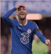  ?? EPA ?? Gioiello marocchino Hakim Ziyech, 29 anni, esterno offensivo del Chelsea ed ex Ajax