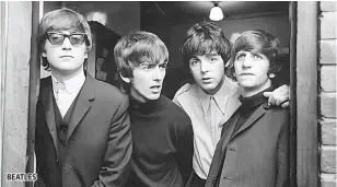  ??  ?? BEATLES