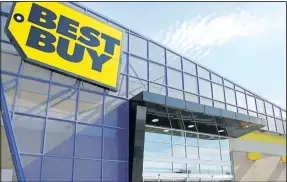  ?? MONTREAL GAZETTE ?? Best Buy’s U.S.-based parent company says it was a down year for its Canadian arm. Analysts cite price competitio­n, a lack of must-have devices and Canadians’ reluctance to always buy the newest devices.