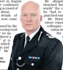  ??  ?? Case to answer: Deputy Chief Constable Matthew Horne of Essex Police