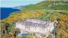  ?? NAVALNY LIFE YOUTUBE CHANNEL ?? A drone view of an estate on Russia’s Black Sea, Russia that Alexei Navalny supporters call “Putin’s palace” — an estate on Russia’s Black Sea.