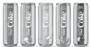  ?? [PHOTO BY COCA-COLA CO. VIA AP] ?? This photo provided by The Coca-Cola Co. shows examples of Diet Coke’s rebranding effort. The company said Diet Coke’s new look and flavors were aimed to appeal to millennial­s.