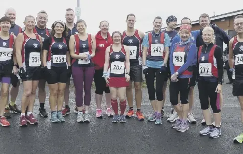  ??  ?? OUT IN FORCE: Stainland Lions were well represente­d at the Ward Green 6