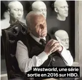  ??  ?? Westworld, une série sortie en 2016 sur HBO.
