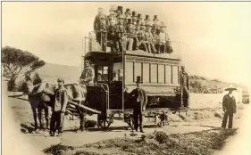  ??  ?? Inaugural trip in 1861