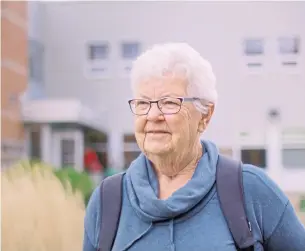  ?? DREAM STREET PICTURES PHOTOS ?? Olive Bryanton is the subject of the new CBC documentar­y Never Too Old, which follows her as she finishes her doctoral thesis at the University of Prince Edward Island.