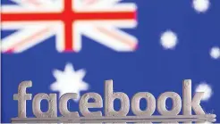  ?? Pictures: REUTERS; GETTY ?? Attacked...Mark Zuckerberg
Frown under... Facebook pulled news in response to a proposed Australian law that would require it to pay for linking to content from media outlets