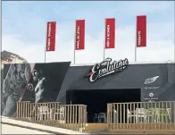 ??  ?? STREET NEWS: The striking facade of Evolution MMA’s new premises in Upper Valley Road