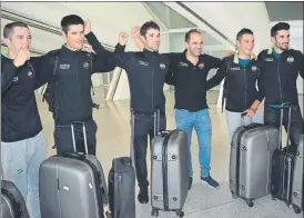  ?? FOTO: EUSKADI-MURIAS ?? Aterrizaje triunfal El equipo vasco realizó un excelente trabajo en Turquía