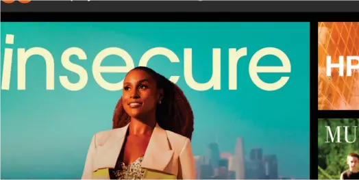  ?? ?? “Insecure”, série HBO à la “une” de OCS ce mardi 9 novembre. (Crédits : DR)