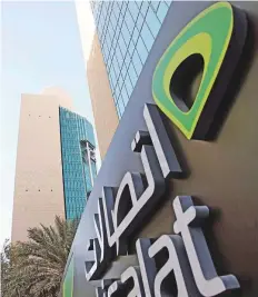  ??  ?? Etisalat building on Airport Road in Abu Dhabi. Etisalat has launched its e- store in partnershi­p with DIFC and other entities such as Smartworld and Synamedia.
