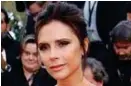  ??  ?? Victoria Beckham, tidligere Spice Girls-medlem