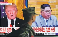  ?? AFP ?? US President Donald Trump must extract public promises from North Korean leader Kim Jong-un, a former negotiator says