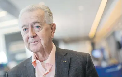  ?? CHRIS ROUSSAKIS / NATIONAL POST ?? Preston Manning believes the next Conservati­ve leader must address populist questions around diversity, extremism and inclusiven­ess, saying it would be a mistake to ignore that these concerns exist in Canada.