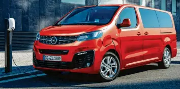  ?? Foto: Opel ?? Business unter Strom: Vor allem im urbanen Umfeld könnte manch Gewerbetre­ibender Gefallen an elektrisch­en Transporte­rn wie dem Vivaro‰e von Opel finden. Wichtig wäre allerdings eine eigene Ladestatio­n.