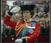  ??  ?? ROYAL APPROVAL: Oscar-winner Olivia Colman starred as the Queen in hit Netflix series The Crown