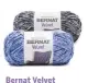  ??  ?? Bernat Velvet £13.49 for 300g from www. woolwareho­use. co.uk Knit homewares in this soft and tactile yarn that comes with a great shine.