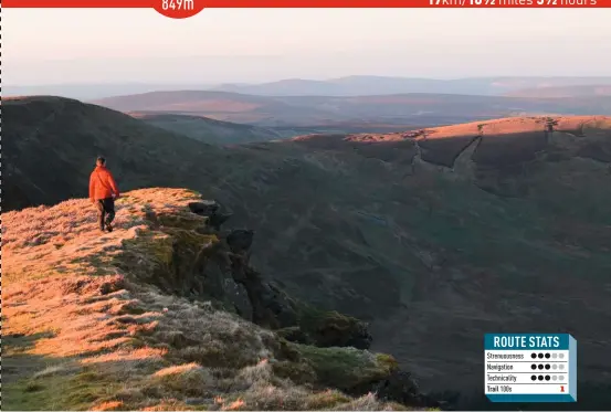  ??  ?? Enjoying evening light on Cadair Berwyn.