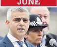  ??  ?? MOCKED London Mayor Khan