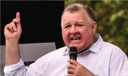  ?? Photograph: Flavio Brancaleon­e/AAP ?? A Google representa­tive has told an inquiry that the same community guidelines that apply to the public apply to public figures such as United Australia party leader, Craig Kelly.