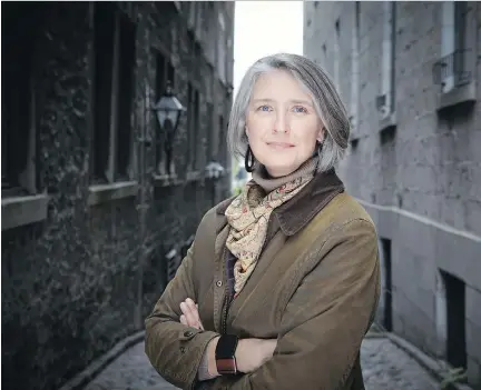  ?? JEAN-FRANCOIS BÉRUBÉ/MINOTAUR/MACMILLAN ?? Author Louise Penny’s cookbook The Nature of the Feast features recipes from her novels.