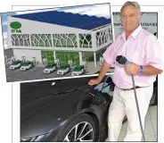  ??  ?? PLUGGED IN: David Lloyd is planning a nationwide network of charging stations