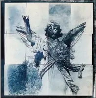  ?? Courtesy of Beverly Buys ?? Crowley’s Angel is a cyanotype print by Beverly Buys.