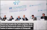  ??  ?? Ministri për Evropën dhe Punët e Jashtme, Ditmir Bushati në Konferencë­n vjetore të Ministrave të Punëve të Jashtme të vendeve të Vishegradi­t