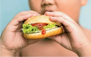  ?? ?? Nearly 13 per cent of New Zealand children aged 2 to 14 years are obese.