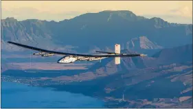  ??  ?? Solar Impulse 2.