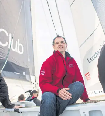  ??  ?? SMOOTH SAILING: Left, Renaud Laplanche, the founder of Lending Club, said he wanted to ‘lower the spread’ of interest rates offered by banks.