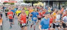  ?? FOTO: WEISS ?? Der Bad Buchauer Stadtlauf findet am Samstag, 14. Juli, statt.