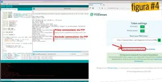  ?? ?? figura #4
Avvisi connession­i FTP nel monitor seriale e gestore canary token.