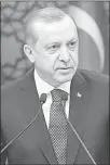  ??  ?? TAyyiP ERdogAn