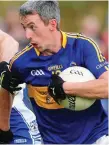 ??  ?? Cullen’s Alan Regan kicked the winning point against Knocknagre­e in the Ducon Cup.