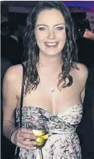  ??  ?? Junior doctor Lauren Fowler at court this week and, above, pictured at a party
