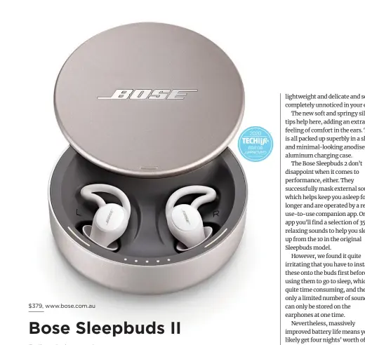  ??  ?? $379, www.bose.com.au