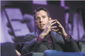  ?? Liz Hafalia / The Chronicle 2015 ?? David Plouffe will leave his role as chief adviser at Uber to become president of policy and advocacy at the Chan Zuckerberg Initiative.