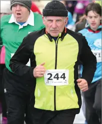  ??  ?? Jason McMullan (left ) and Paul Madden (right) took part in Erin’s Run.