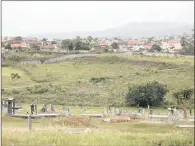  ?? PICTURE: DOCTOR NGCOBO ?? Phoenix Cemetery, which the eThekwini Municipali­ty has earmarked for a proposed privately run crematoriu­m. Demand for cremations is expected to grow as burial space runs out soon.