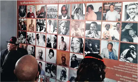  ?? Picture: DOMINIC ADRIAANSE ?? REFLECTING: Robben Island Museum celebrated its 20th anniversar­y yesterday.