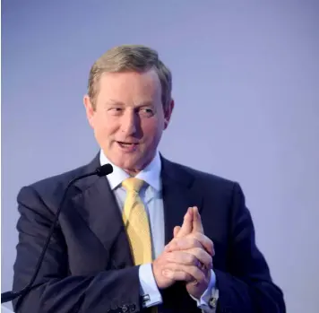  ??  ?? WHO’S NEXT? Taoiseach Enda Kenny has refused to give details of his exit strategy