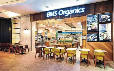  ??  ?? BMS Organics is a leading retailer, manufactur­er, distributo­r, wholesaler and exporter of nutritious, natural and organic food in Malaysia.