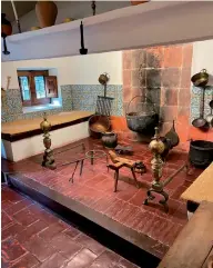  ?? ?? Detalle de la cocina
Cedida de la Casa museo de Cervantes