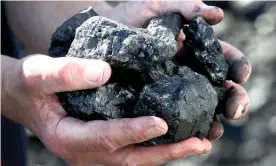  ?? Photograph: Kelly Barnes/AAP ?? Analysts are raising doubts about whether demand for Australia’s thermal coal in southeast Asia will continue to grow as the Morrison government expects.