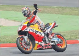  ?? FOTO: PEP MORATA ?? Dani Pedrosa acaba esta temporada su etapa en el equipo Repsol Honda