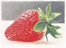  ??  ?? “Strawberry (Study)”