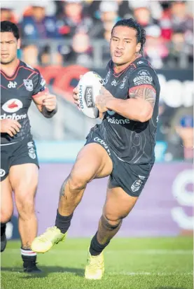  ?? Photo / NZME ?? The prospect of playing reserve grade didn’t impress former Warriors prop James Gavet.