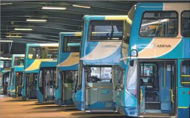  ??  ?? Arriva’s new timetable hs come in for criticism