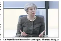  ?? (Photo MaxPPP/EPA) ?? La Première ministre britanniqu­e, Theresa May, a annoncé hier qu’elle déclencher­ait le processus de séparation d’avec l’Union européenne le  mars.